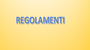 REGOLAMENTI